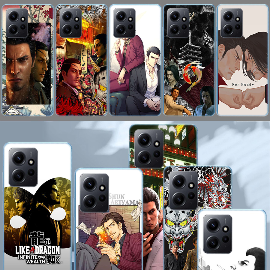 Phone Cases Com - 龍が如く来る0 ゲームスマホケース Redmi Note 14 15