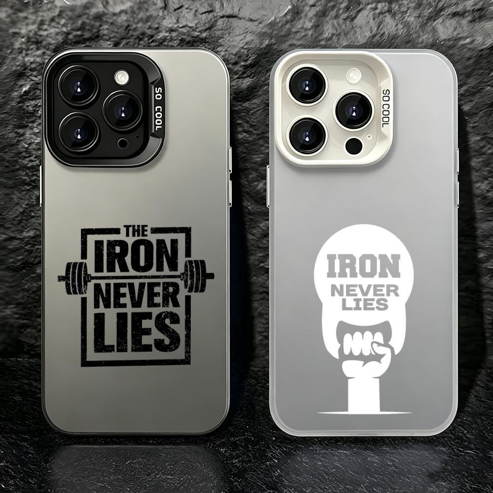 Phone Cases Yellow - T-THE IRON NEVER LIES 電話ケース iPhone