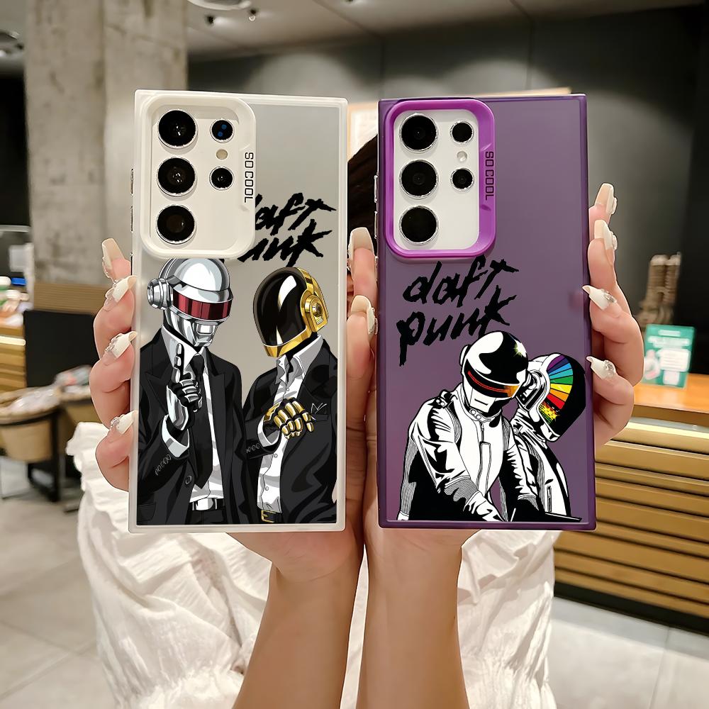 Phone Cases Samsung S25 - バンドD-ダフトパンク スマホケース Samsung Galaxy S25 Edge