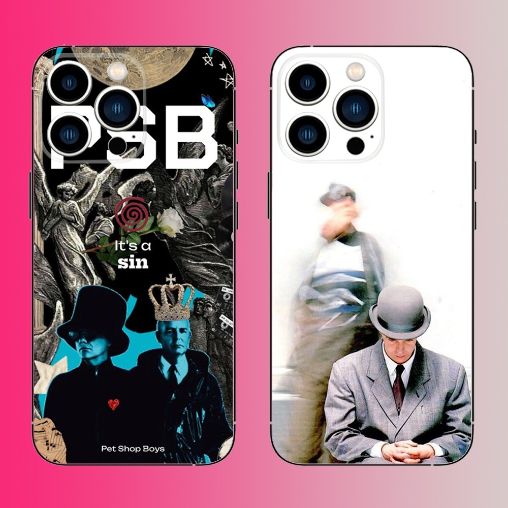 Phone Cases Xr Boys - P-pet s-shop boys psb電話ケース,iphone 16,15,14,13,12,11,pro,max,plus,mini,x,xs,xr,8,7,6 sseソフトブラックケース
