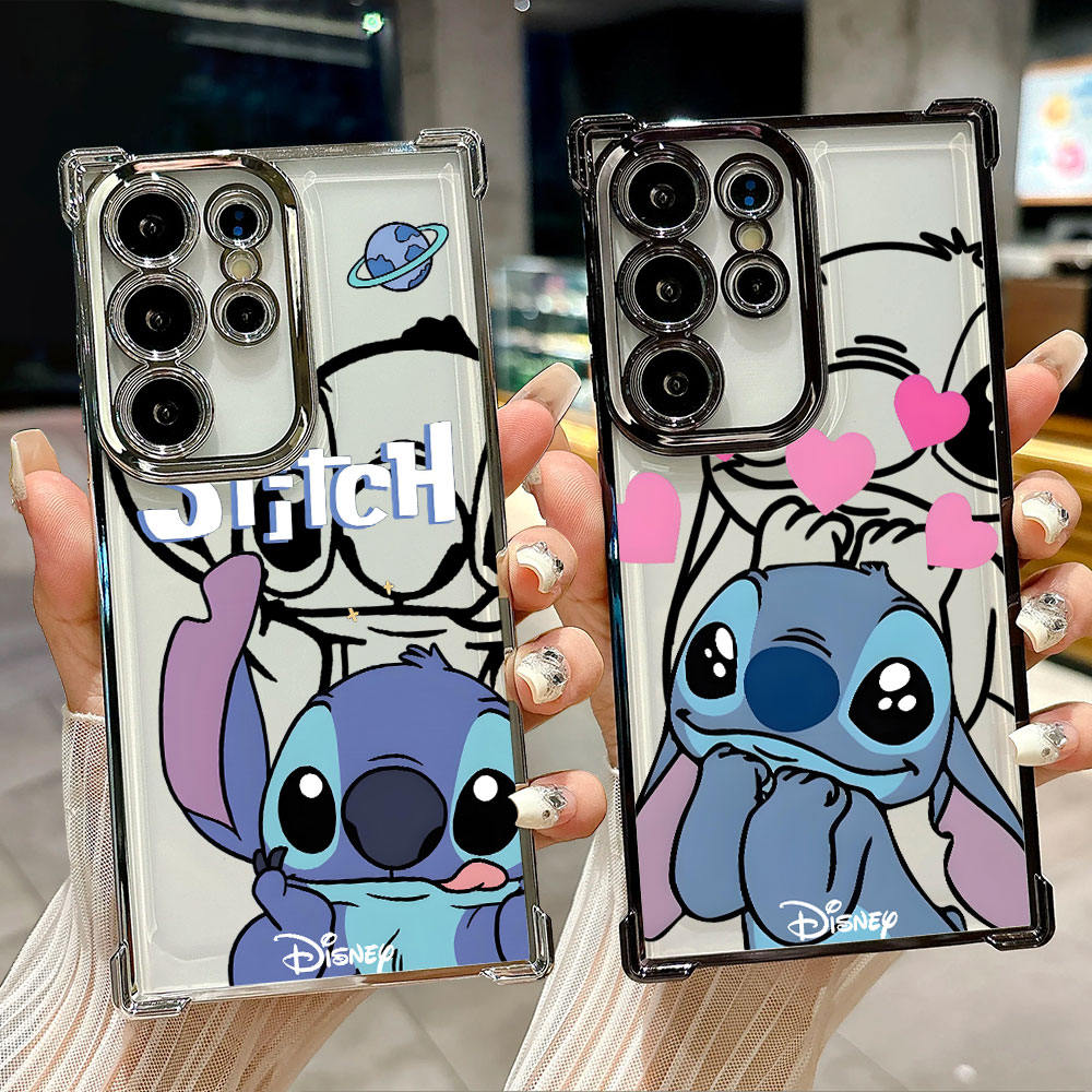 Phone Cases For Samsung S21 5G - ステッチライン背景シリコンケース Samsung Galaxy S26 S25 S26Ultra