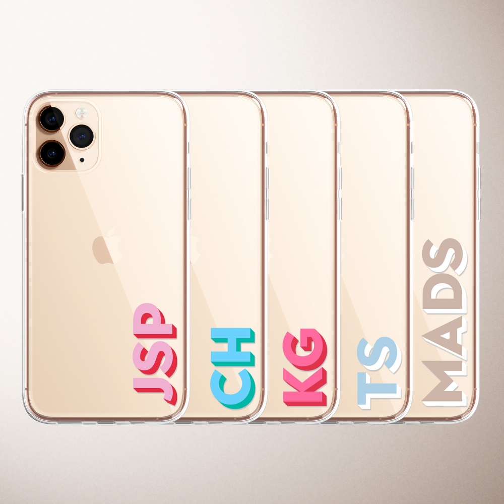 Monogram Custom Case - IPhone 14 pro max,11, 12, 13