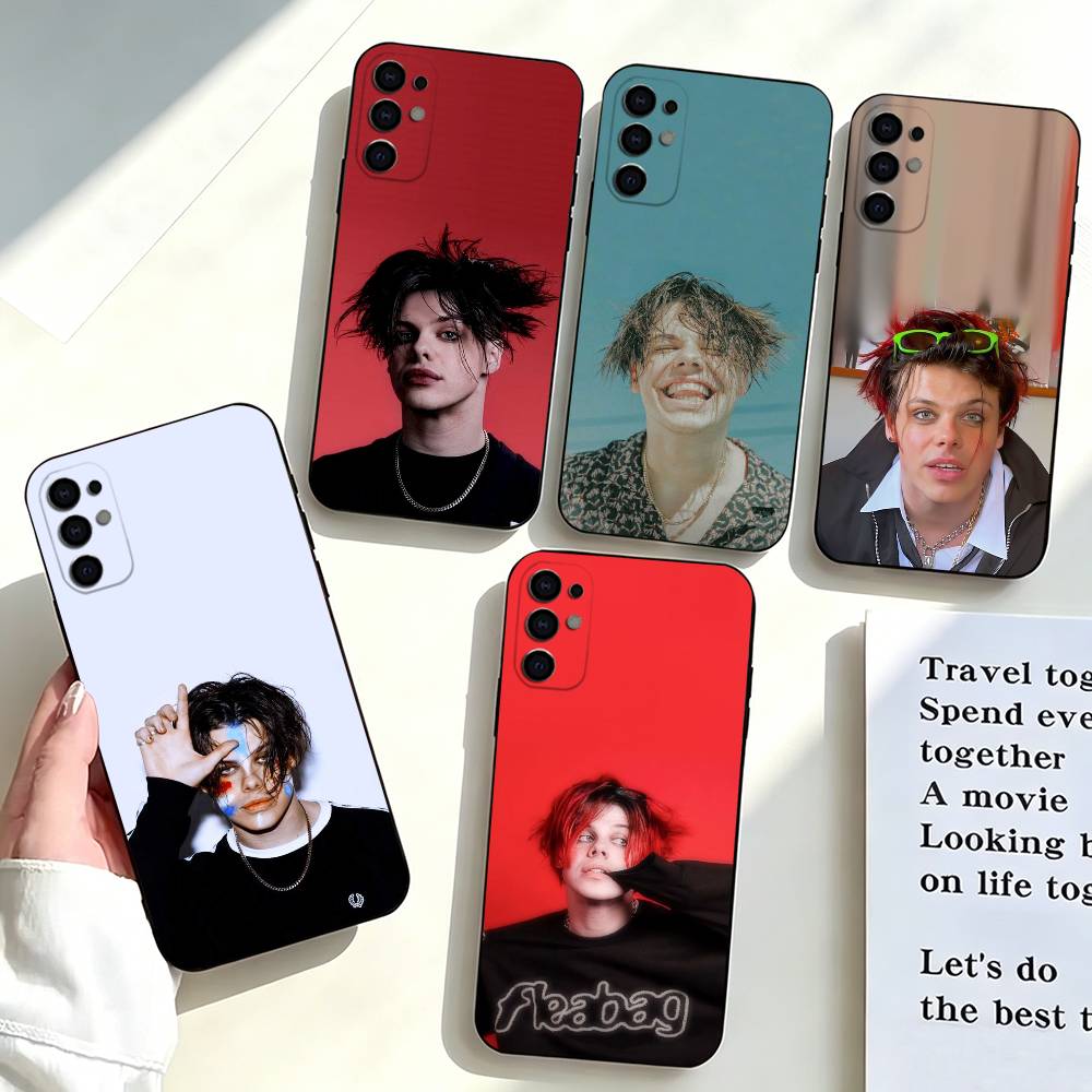 Phone Cases Uk Samsung - 英国歌手Yungbludのスマホケース、ブラックシリコンソフト、Samsung S25、S24、S21、S22、S23、S30、Ultra、S20、Plus、Fe、Lite対応