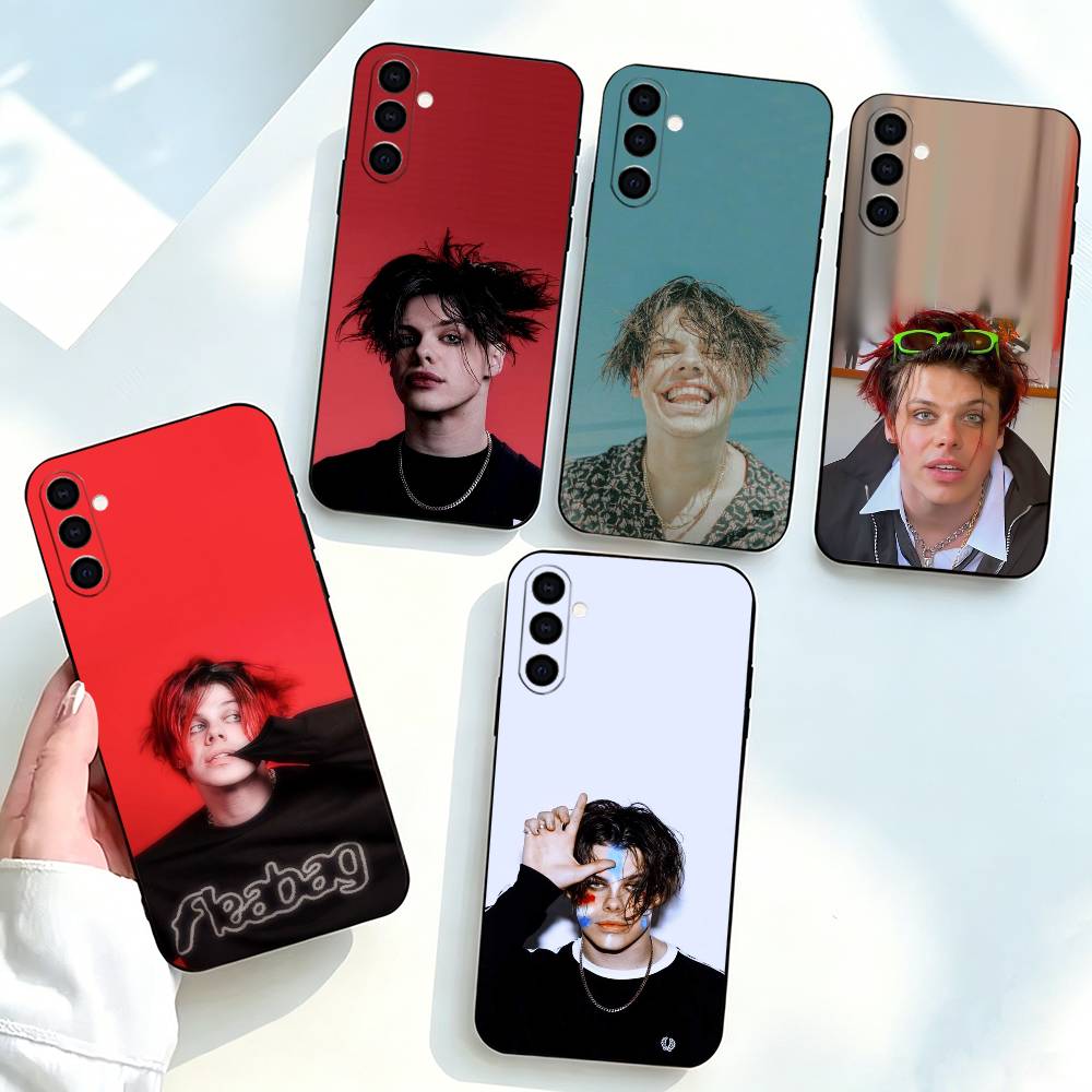 Phone Cases Uk Samsung - 英国歌手ユングブラッドの電話ケース ブラックシリコンソフト Samsung Galaxy A73、A72、A71、A70、A53、A52、A51用