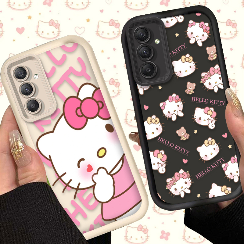 Phone Cases Samsung A14 - サンリオ ピンク ハローキティ ケース Samsung Galaxy