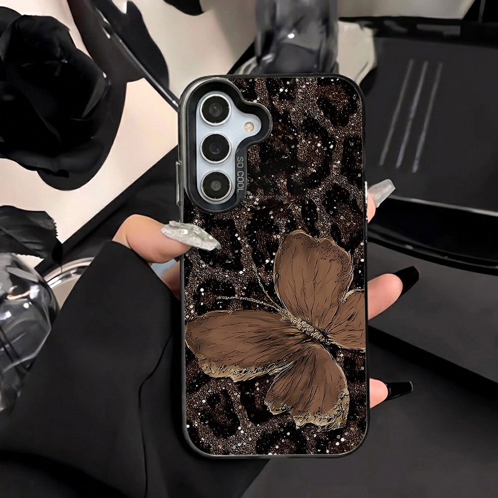 Phone Cases Samsung A14 - ハードIMDレオパードケース Samsung S26 Ultra S25 S24