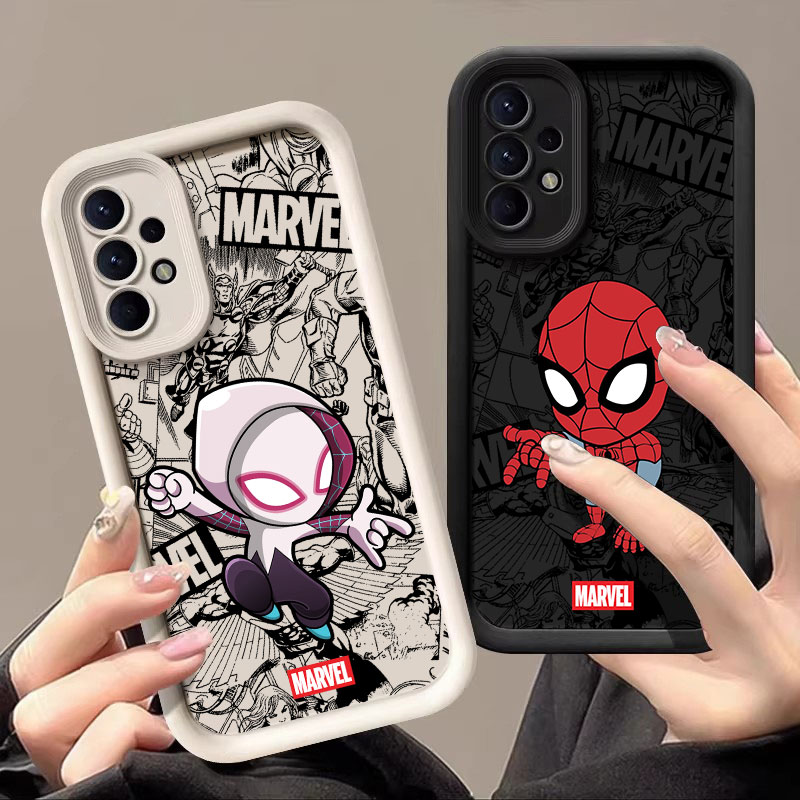 Phone Cases Samsung A14 - マーベル スパイダーマン グウェン ケース Samsung Galaxy