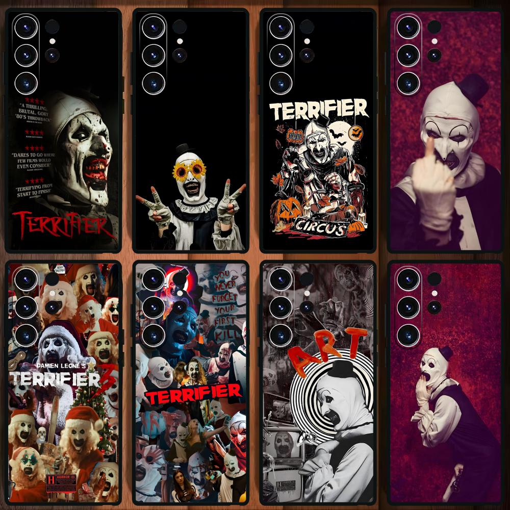 Phone Cases Samsung S25 - アート・ザ・クロウ フォンケース サムスンギャラクシー S26 S25 S24