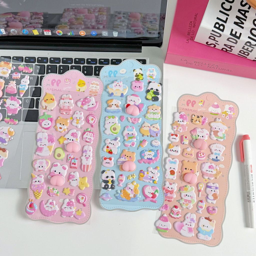 4 個の 3D ソフトキュートバット 3D キッズステッカー - Phone Cases Kids のレビューと価格