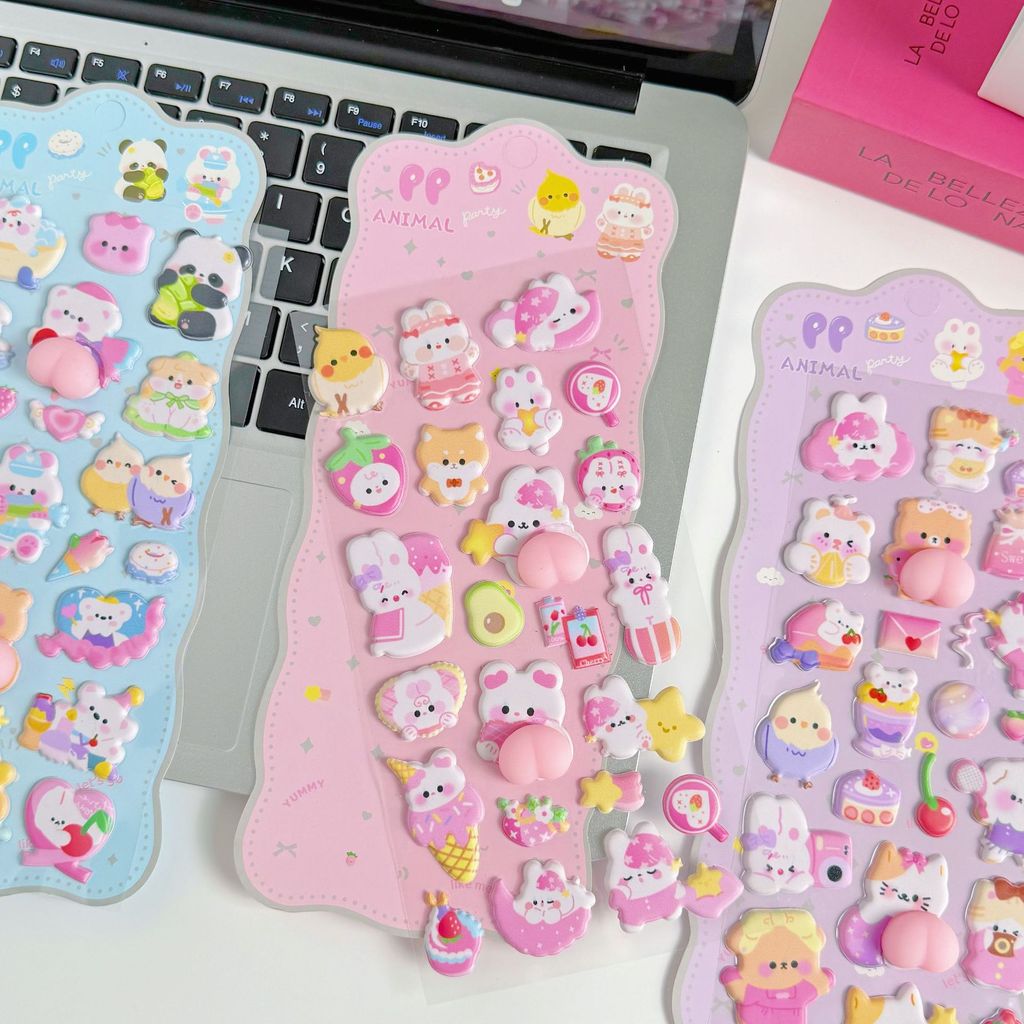 4 個の 3D ソフトキュートバット 3D キッズステッカー - Phone Cases Kids のレビューと価格