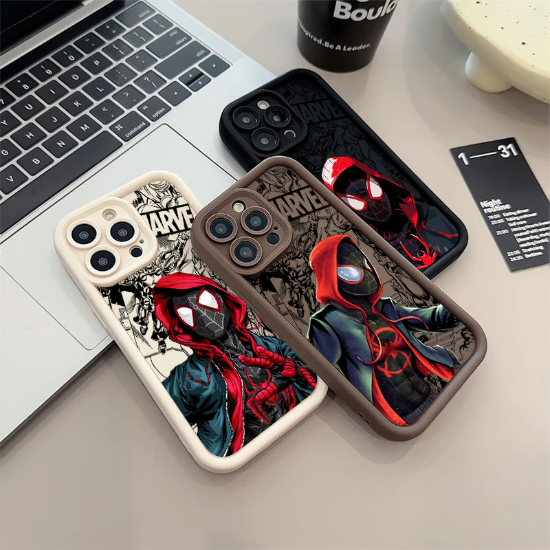 スパイダーマン マイルズ・モラレス ケース Apple iP - Phone Cases Men のレビューと価格