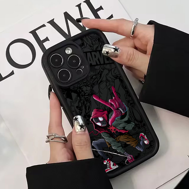 スパイダーマン マイルズ・モラレス ケース Apple iP - Phone Cases Men のレビューと価格