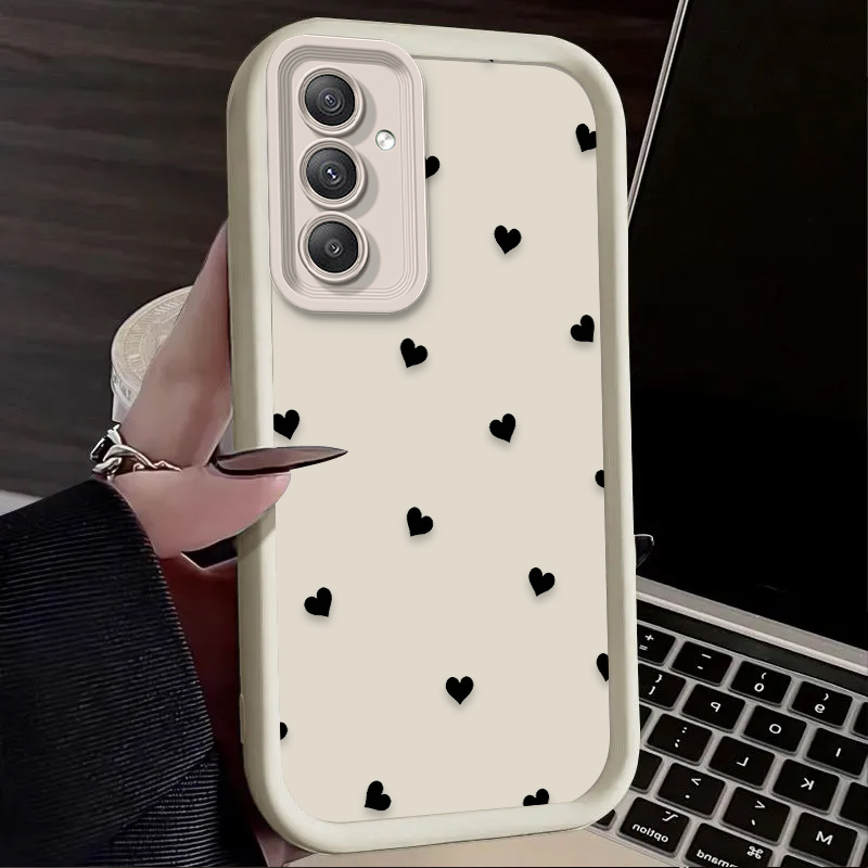 ブラックラブハートボウノットケース Samsung Gala - Phone Cases Samsung A14 のレビューと価格