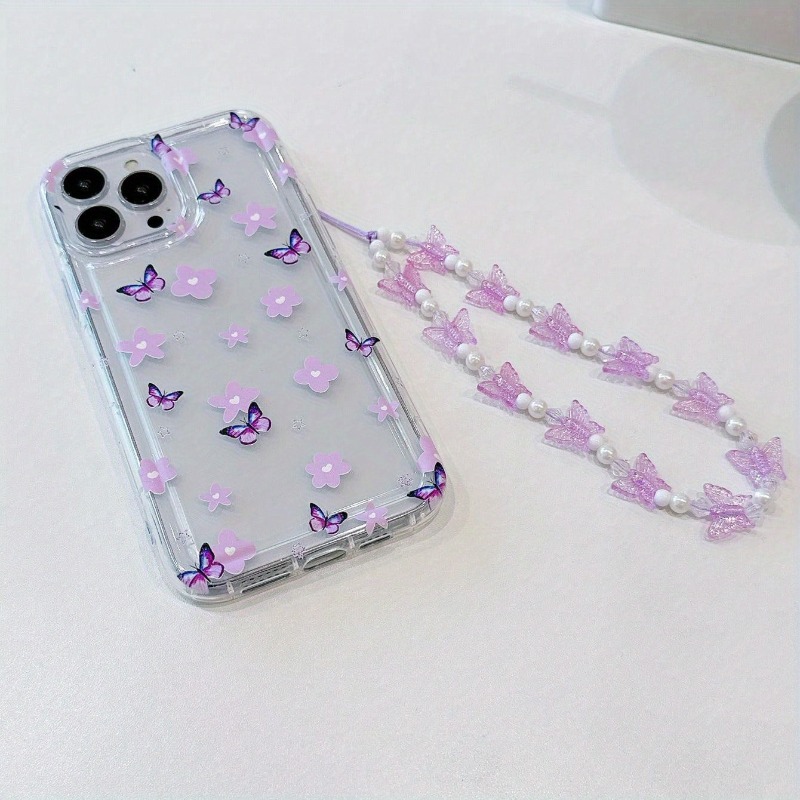 素敵な蝶と花柄のスマホケース iPhone 11 12 13 - Phone Cases Best のレビューと価格