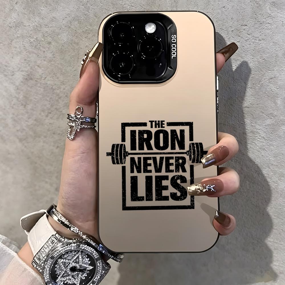 T-THE IRON NEVER LIES 電話ケース iP - Phone Cases Yellow のレビューと価格