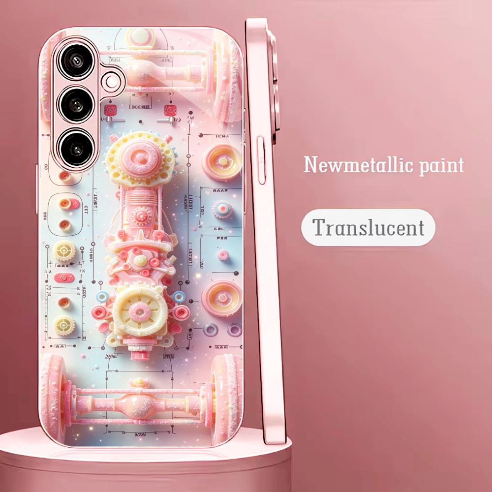 ピンクキャンディーメカニカルフォンケースs26ウルトラケース - Phone Cases Quad Lock のレビューと価格