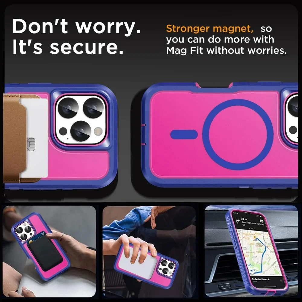 高級磁気アーマーケース iPhone 18 17 16 15 - Phone Cases Heavy Duty のレビューと価格