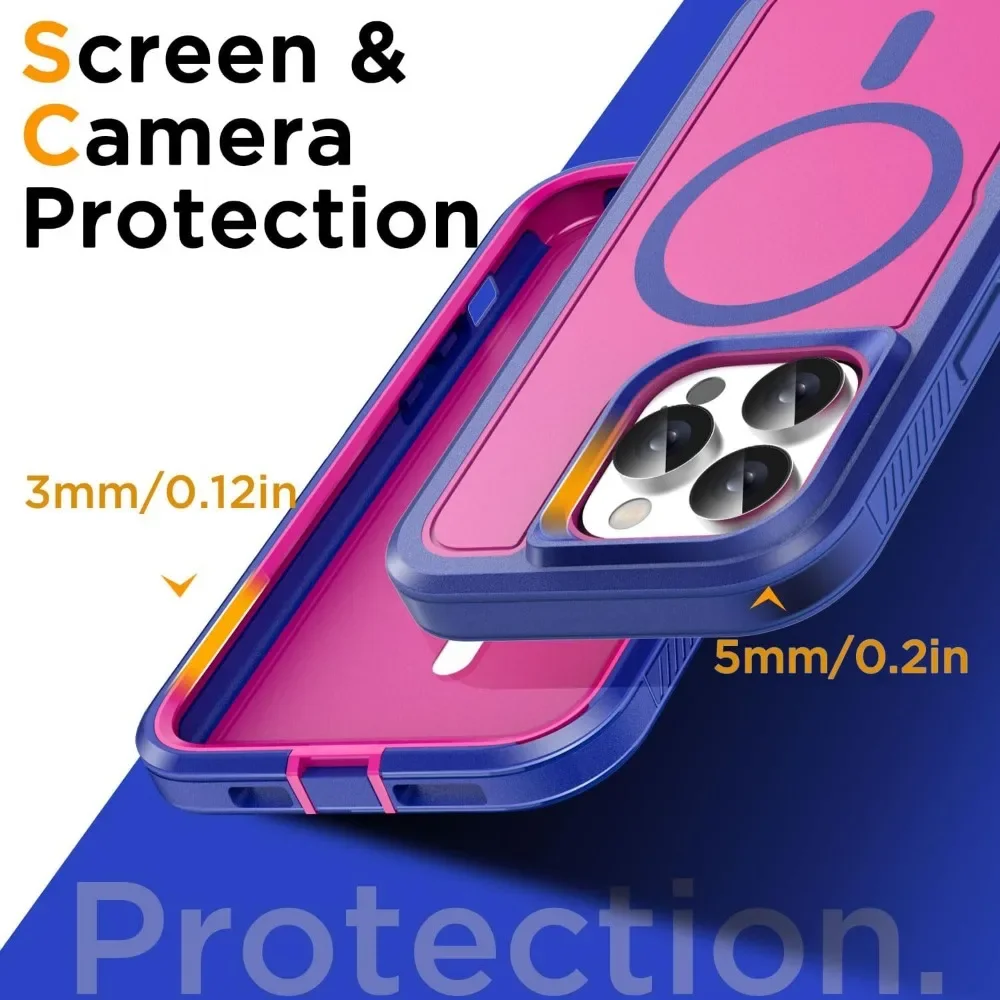 高級磁気アーマーケース iPhone 18 17 16 15 - Phone Cases Heavy Duty のレビューと価格