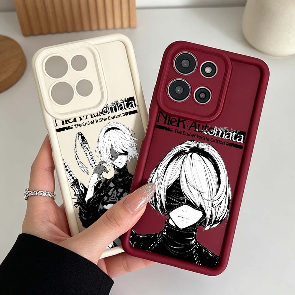 NieR Automataアニメスマホケース Motorol - Phone Cases Motorola のレビューと価格