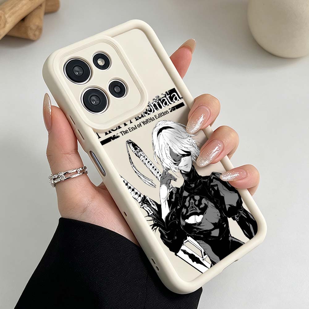 NieR Automataアニメスマホケース Motorol - Phone Cases Motorola のレビューと価格