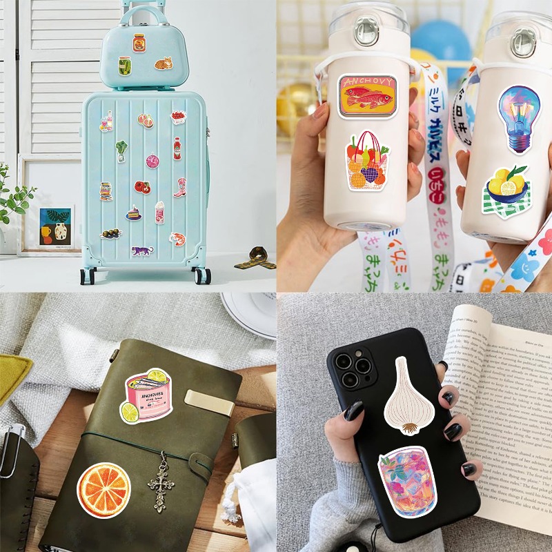 50 ピース/セット地中海の美学スクラップブックジャーナリン - Phone Cases Kids のレビューと価格