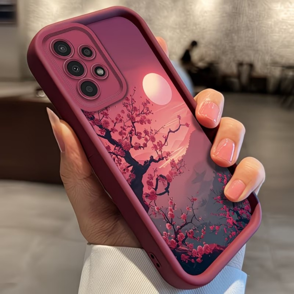 サンセットマウンテンピーク落下防止レッドフォンケース Sam - Phone Cases For Samsung S21 5G のレビューと価格