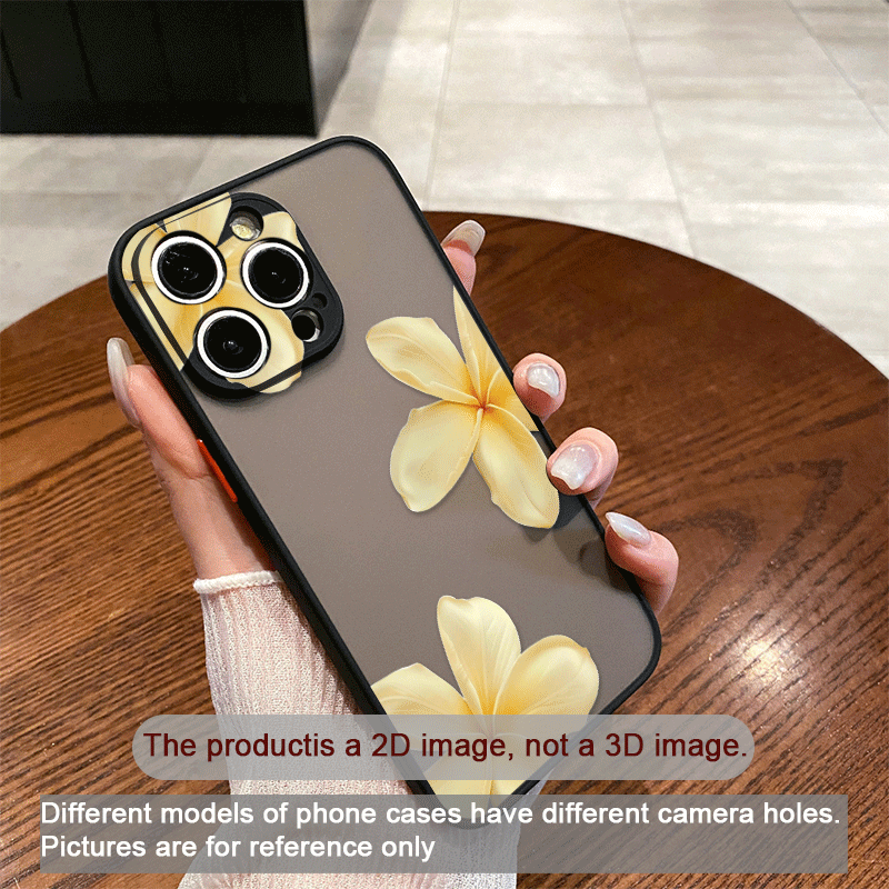 新鮮な花柄の夏らしい黄色の花柄プリントのiPhoneケース（ - Phone Cases Yellow のレビューと価格