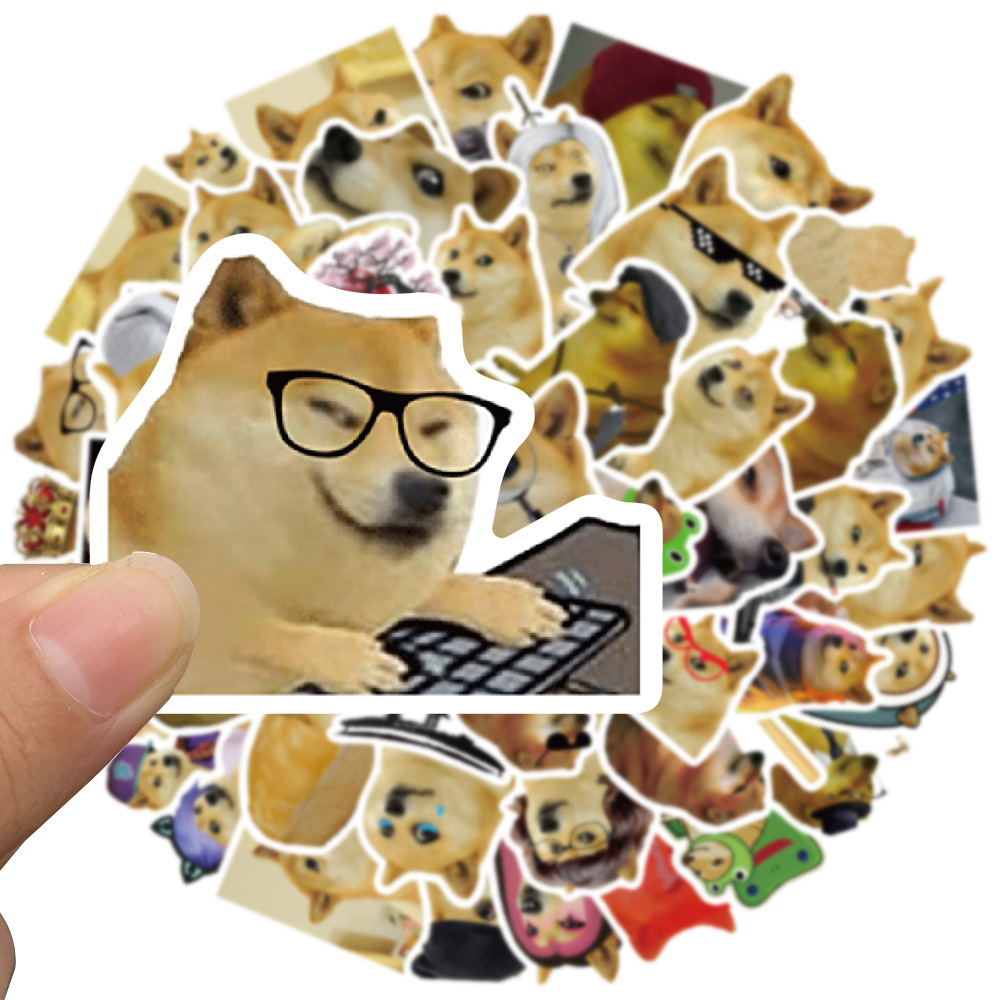 50 個面白い Doge MEME ステッカーホット DIY - Phone Cases Kids のレビューと価格
