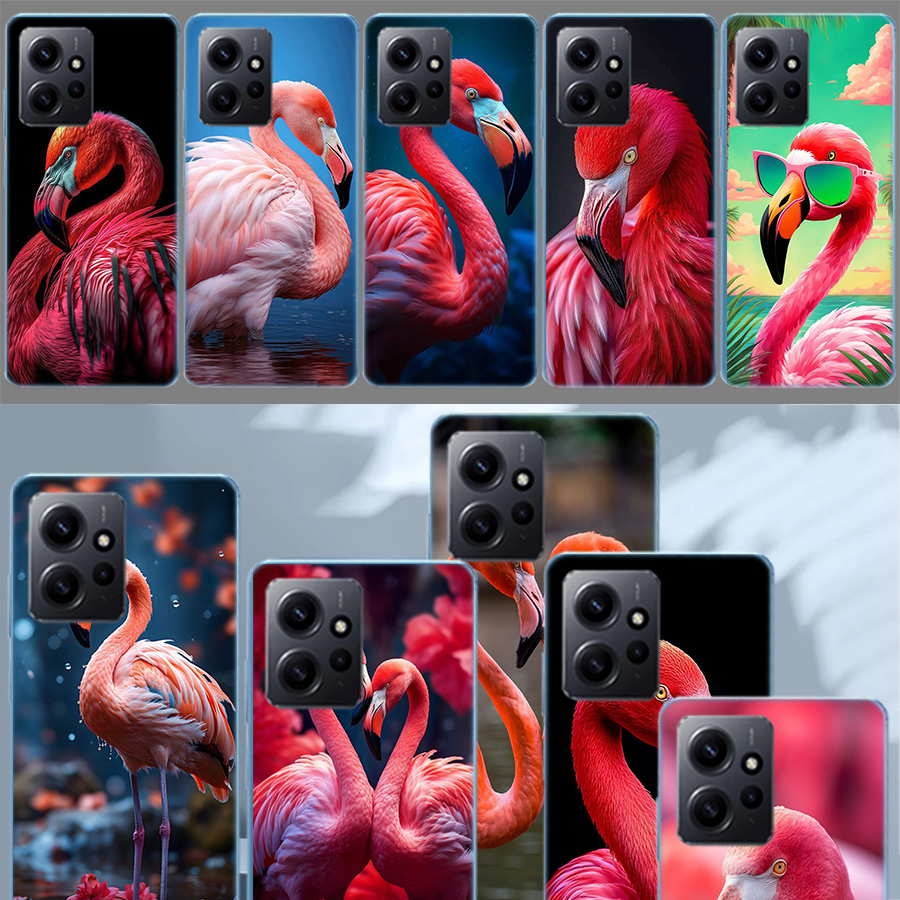 フラミンゴラブフォンケース Redmi Note 14 15 - Phone Cases Com のレビューと価格