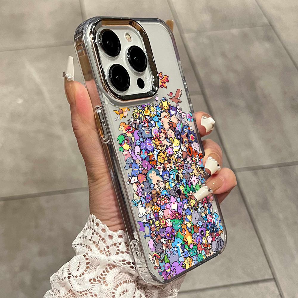 かわいい漫画風ポケモンコレクションiPhoneケース iPh - Phone Cases Best のレビューと価格