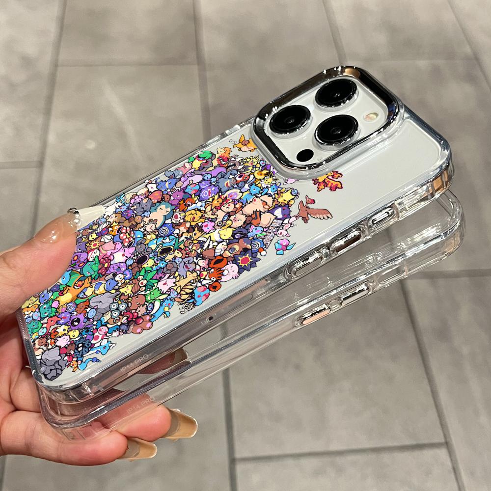 かわいい漫画風ポケモンコレクションiPhoneケース iPh - Phone Cases Best のレビューと価格