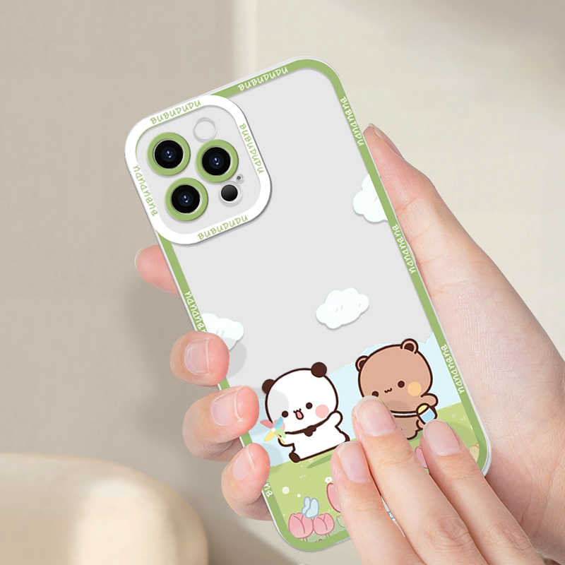 かわいいBUBU DUDUカップルクリアスマホケース、Sam - Phone Cases Samsung A14 のレビューと価格