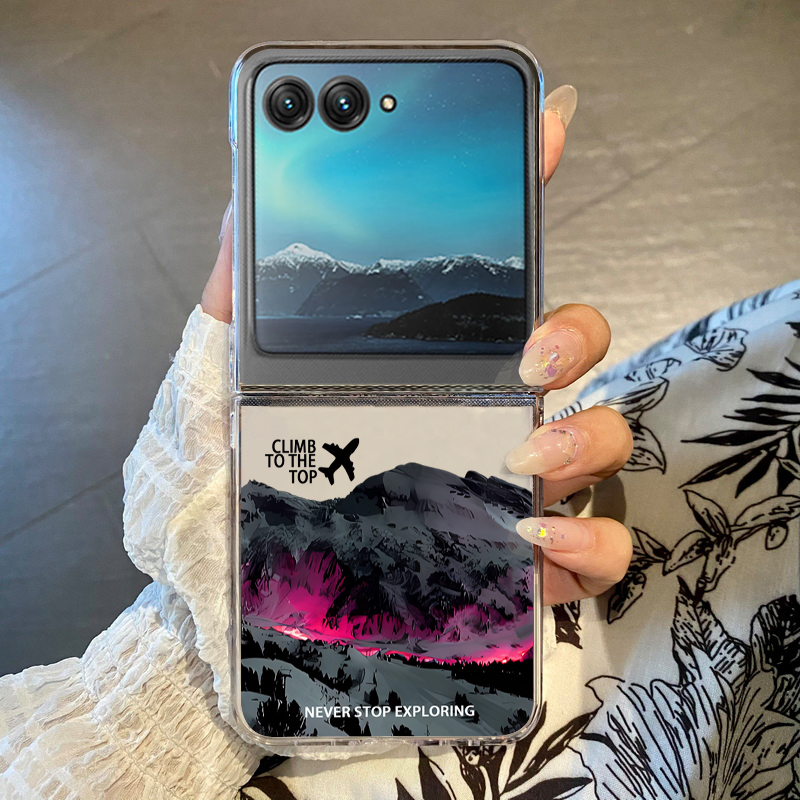 飛行機ルートパターン電話ケースモトローラ Razr 60 4 - Phone Cases Motorola のレビューと価格