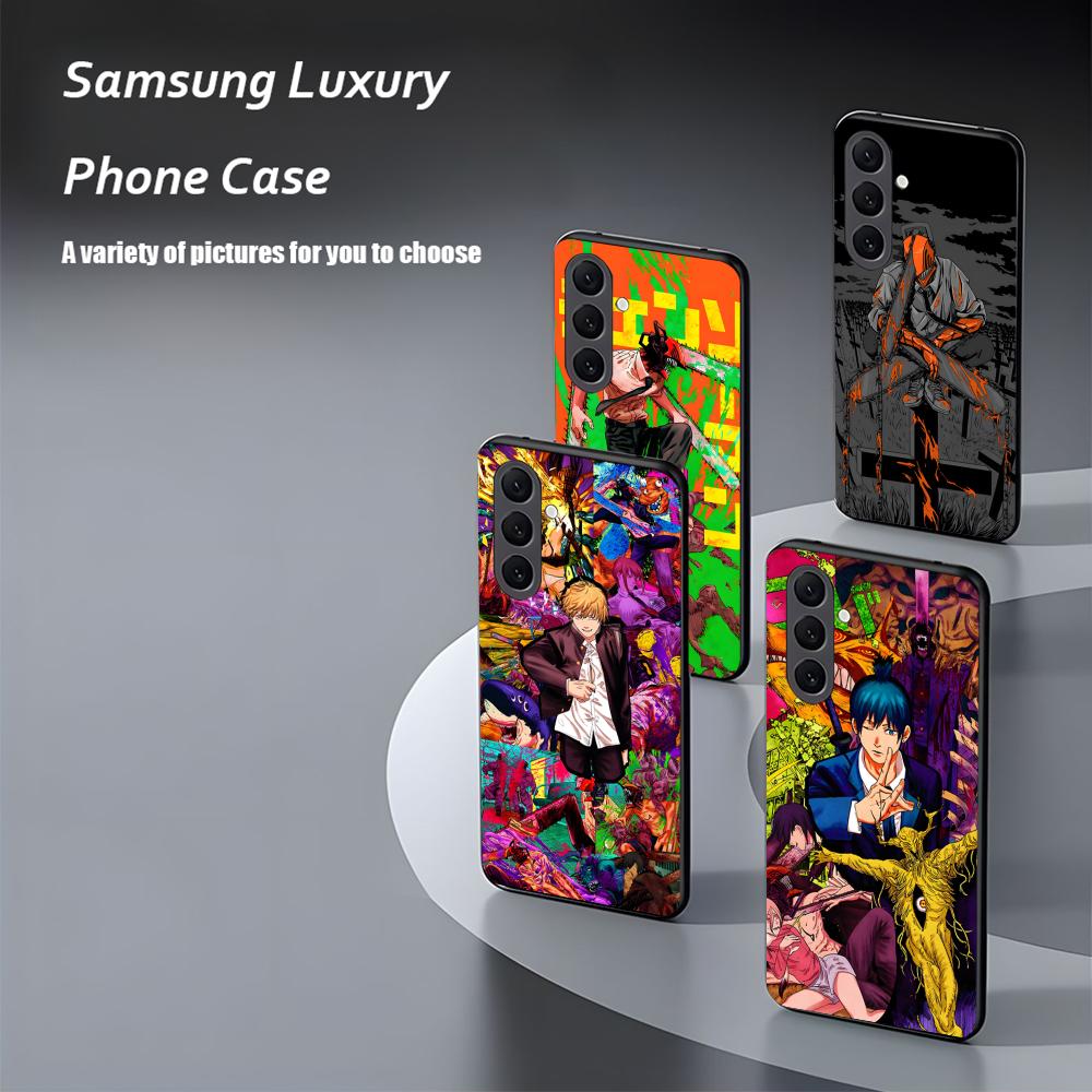 クールなチェンソーマンアニメスマホケース、サムスンギャラクシ - Phone Cases Men のレビューと価格