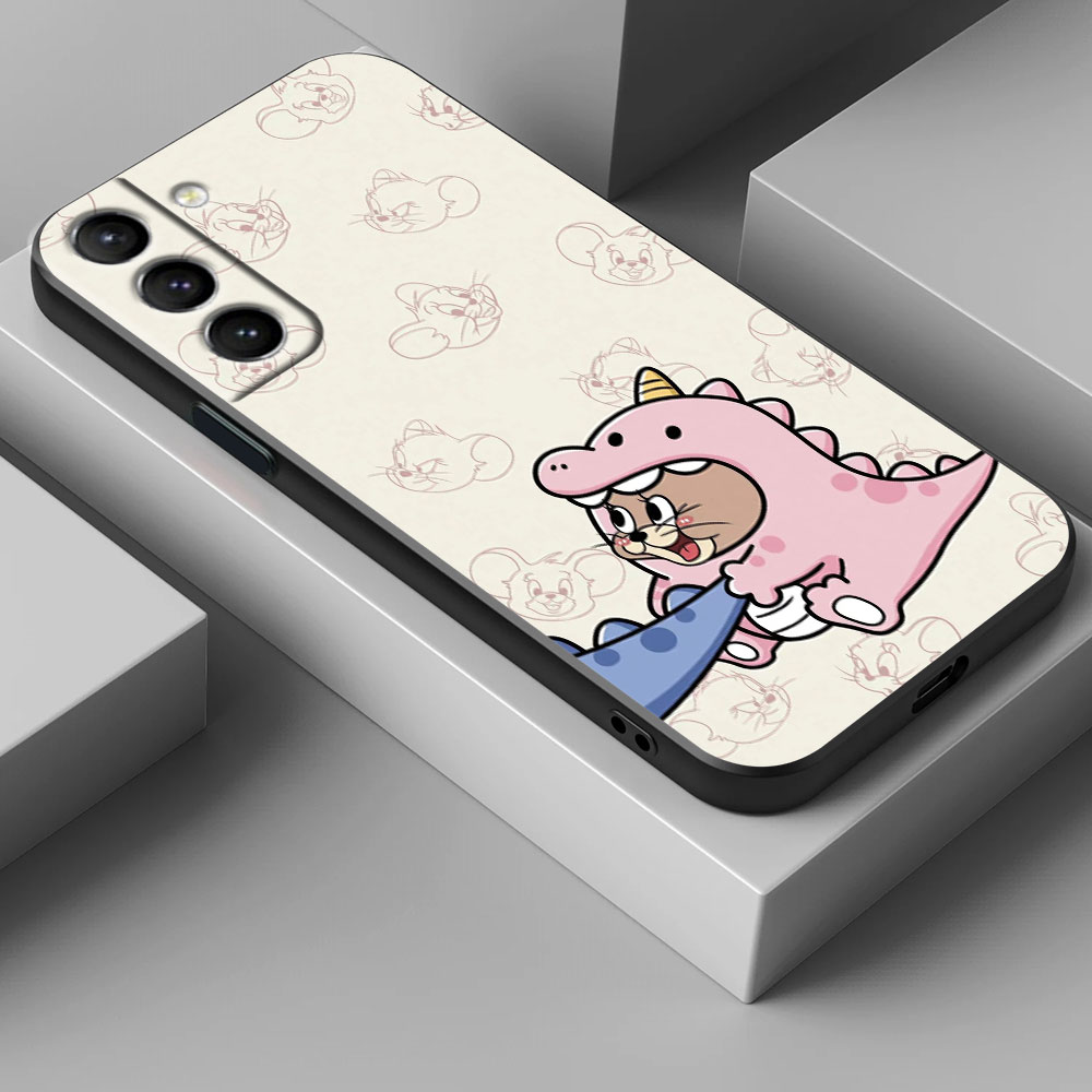 ジェリーマウスとトムキャットのスマホケース Samsung  - Phone Cases For Samsung S21 5G のレビューと価格