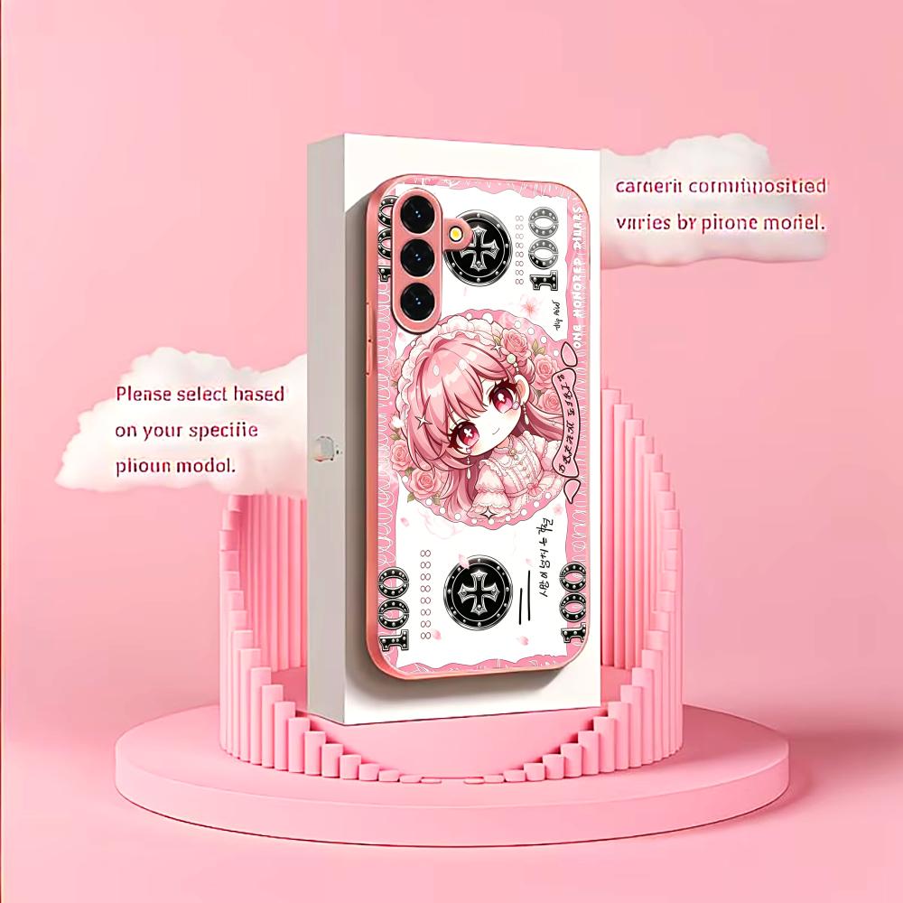 可愛い日本の漫画風紙幣デザインのスマホケース S26 Ult - Phone Cases Quad Lock のレビューと価格