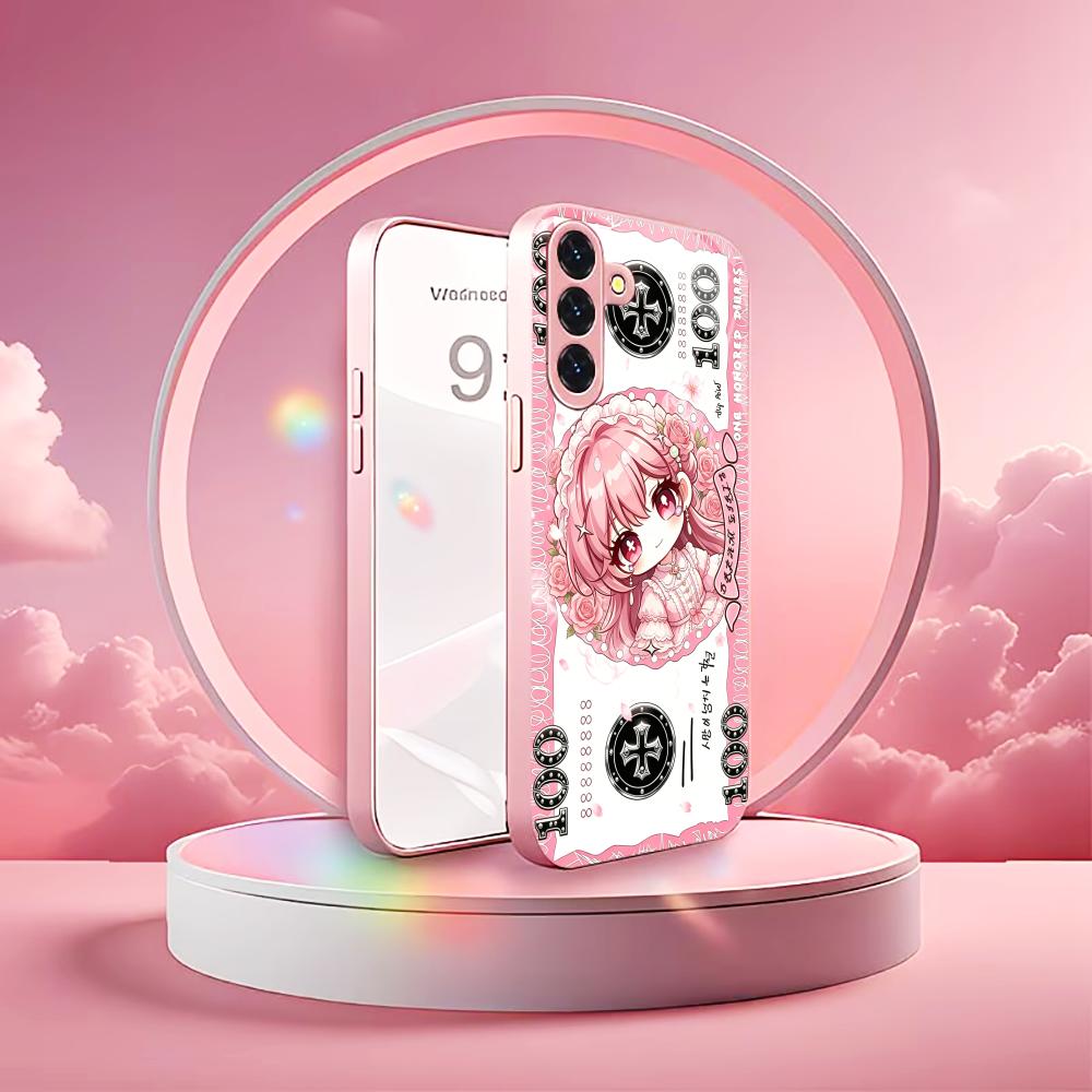 可愛い日本の漫画風紙幣デザインのスマホケース S26 Ult - Phone Cases Quad Lock のレビューと価格