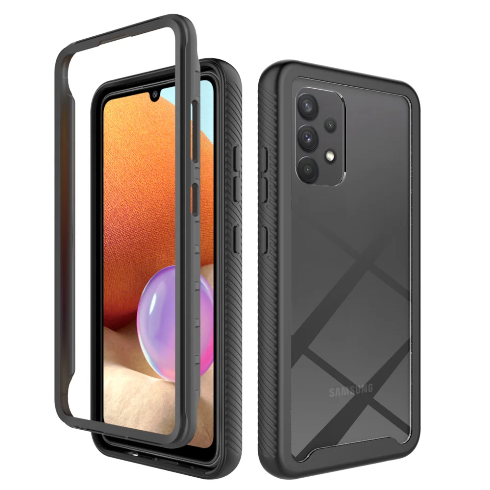 ハイブリッド頑丈な鎧耐衝撃ケース三星銀河 A12 A32 A - Phone Cases Uae のレビューと価格