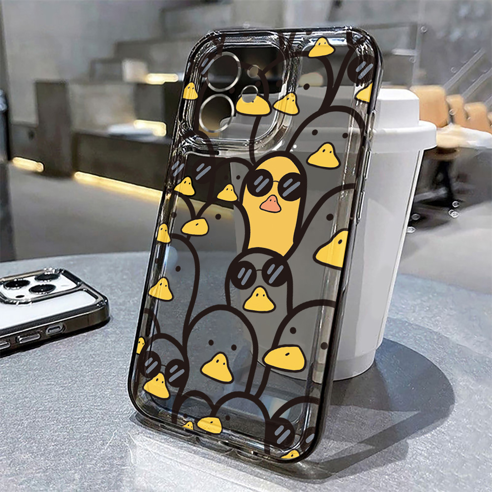 かわいい漫画のアヒル柄ケース 女の子向け iPhone 17 - Phone Cases Xs のレビューと価格