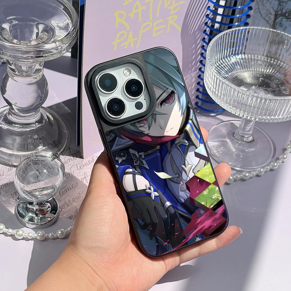 ローヘンホットゲームマンポスターパターンiPhoneケース  - Phone Cases Men のレビューと価格
