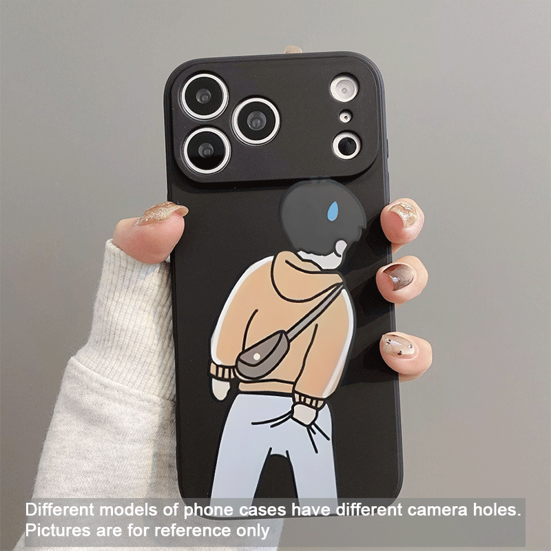 面白くて可愛い男の子と女の子のカップル柄のiPhoneケース - Phone Cases Xr Boys のレビューと価格