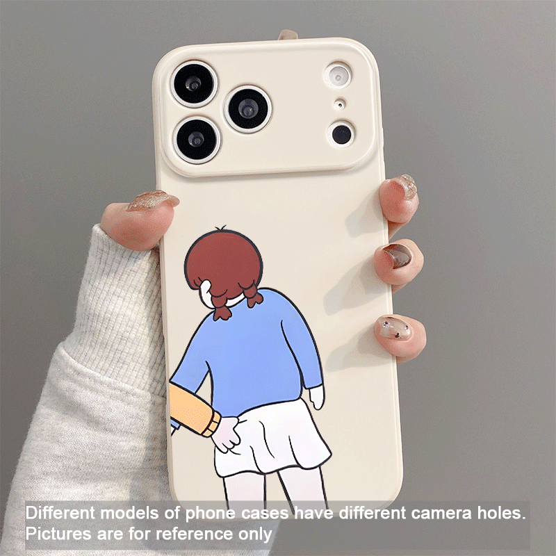 面白くて可愛い男の子と女の子のカップル柄のiPhoneケース - Phone Cases Xr Boys のレビューと価格