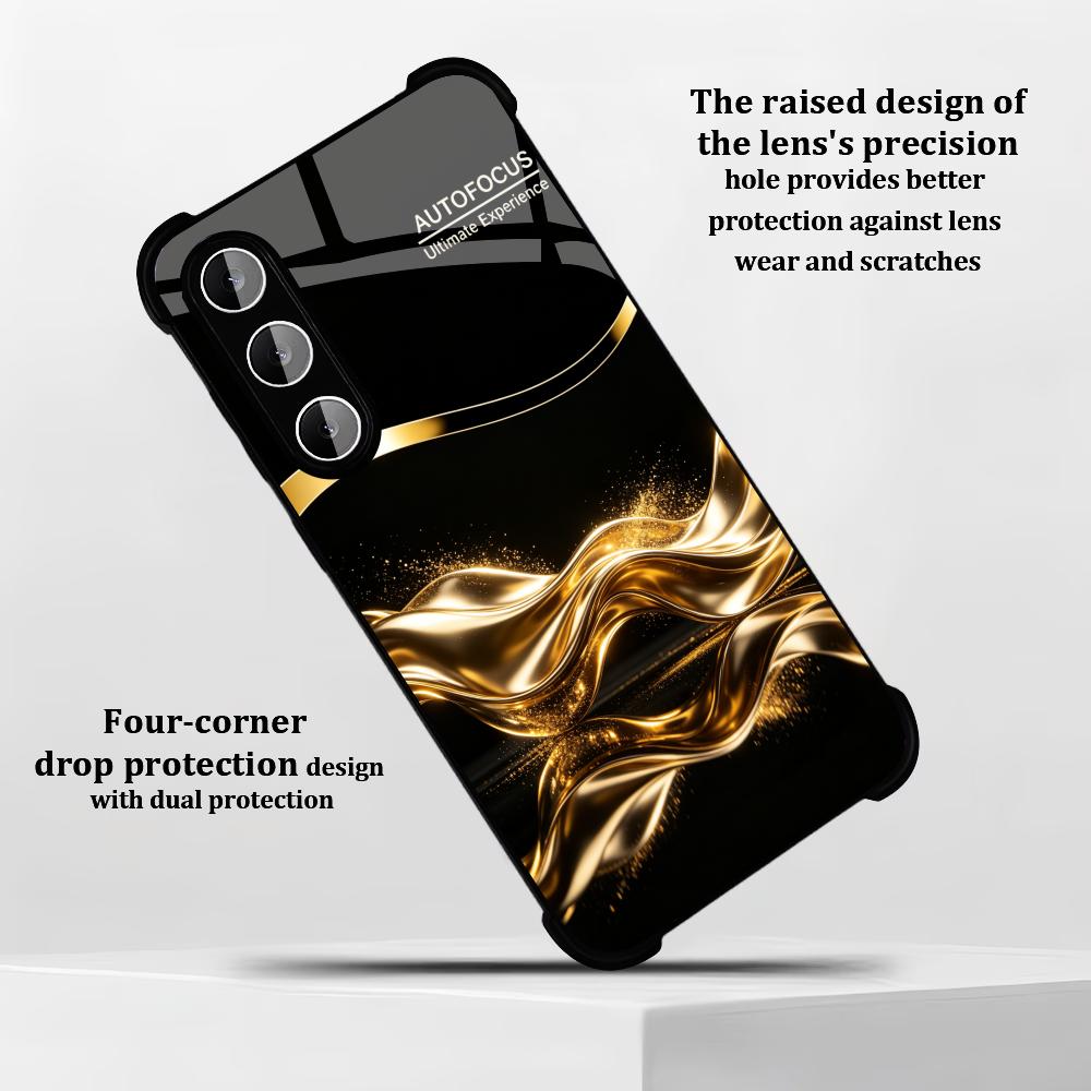 高級感のあるメタリックゴールドのビジネス向けスマホケース、s - Phone Cases Quad Lock のレビューと価格