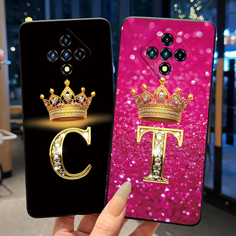 耐衝撃電話ケース Infinix ゼロ 8 8i 美的グリッ - Monogram Custom Case のレビューと価格