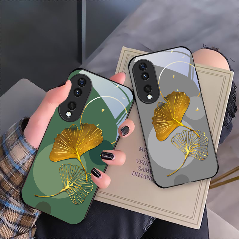 純粋な黄色のイチョウの葉模様のFor Honor X6 X9 - Phone Cases Yellow のレビューと価格