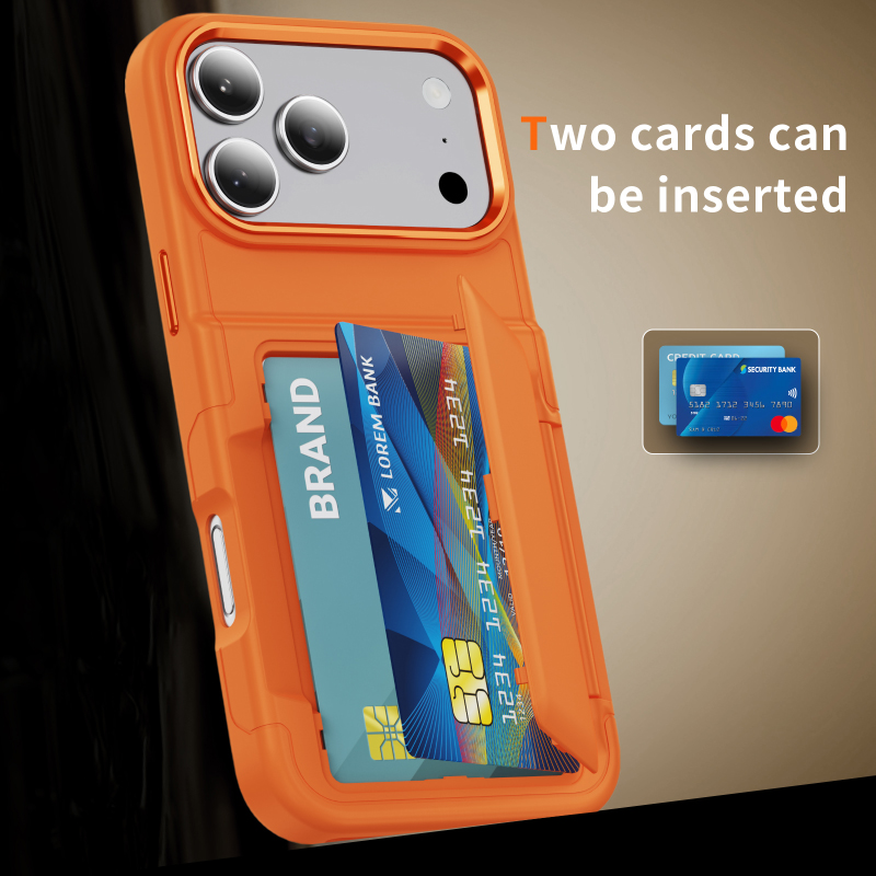 新色ソリッドカラーフロストPCウォレットカードホルダー耐衝撃 - Phone Cases That Hold Cards のレビューと価格