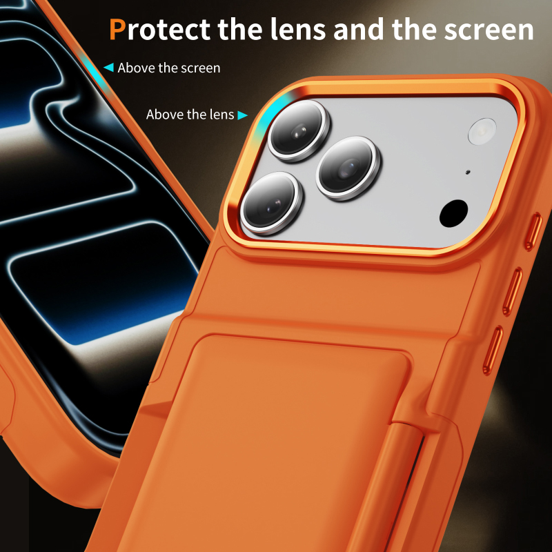 新色ソリッドカラーフロストPCウォレットカードホルダー耐衝撃 - Phone Cases That Hold Cards のレビューと価格
