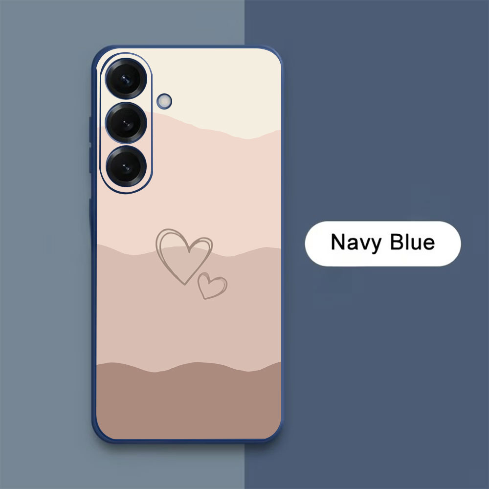 ハート型塗装シリコン製スマホケース Samsung Gala - Phone Cases For Samsung S21 5G のレビューと価格