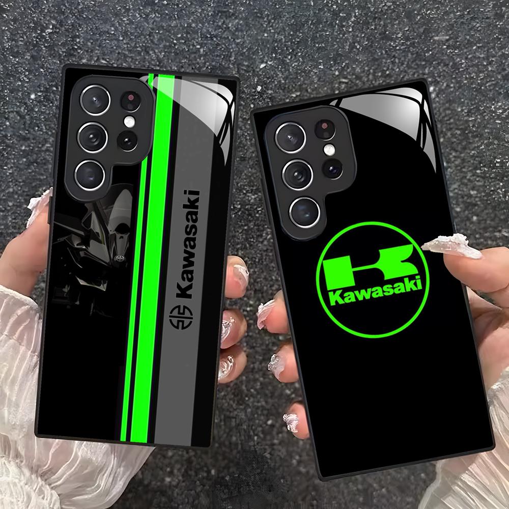 ホットなバイクK-kawasakisESスマホケース サムス - Phone Cases Samsung S25 のレビューと価格