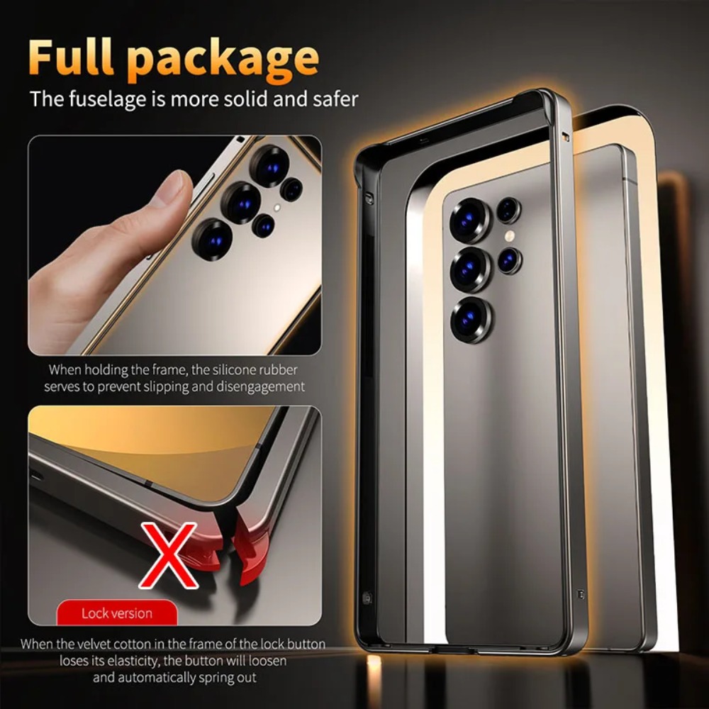 アルミニウムメタルフレームケース サムスンギャラクシーS26 - Heat Dissipation Case のレビューと価格